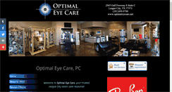 Desktop Screenshot of optimaleyecare.net